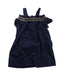 A Blue Short Sleeve Dresses from Crewcuts in size 2T for girl. (Back View)