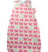 A Pink Sleepsacs from The Gro Company in size 0-3M for girl. (Front View)