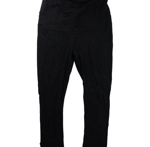 A Black Leggings from Jojo Maman Bébé in size M for maternity. (Front View)