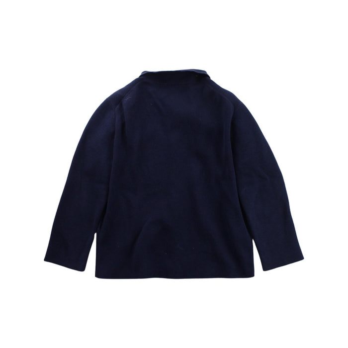 A Blue Long Sleeve Shirts from COS in size 4T for boy. (Back View)