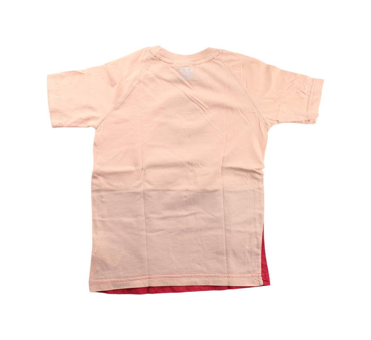 A Pink Short Sleeve T Shirts from Adidas in size 8Y for girl. (Back View)