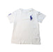 A White Short Sleeve T Shirts from Polo Ralph Lauren in size 2T for boy. (Front View)