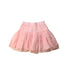 A Pink Mid Skirts from 3Pommes in size 8Y for girl. (Back View)