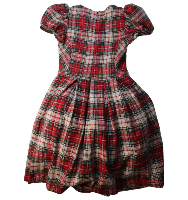 A Multicolour Short Sleeve Dresses from Abel & Lula in size 14Y for girl. (Back View)