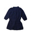 A Navy Long Sleeve Dresses from Sunset Limonade in size 4T for girl. (Back View)