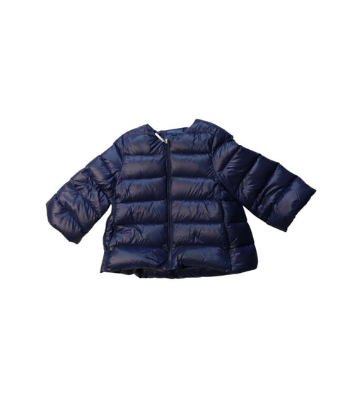 A Navy Puffer/Quilted Jackets from Nicholas & Bears in size 3T for neutral. (Front View)