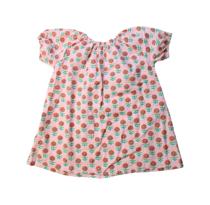 A Multicolour Short Sleeve Dresses from Kidsagogo in size 2T for girl. (Back View)