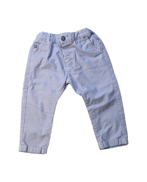 A Blue Casual Pants from Chicco in size 12-18M for boy. (Front View)