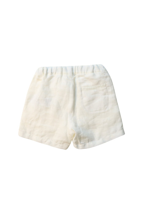 A White Shorts from Bonpoint in size 3T for girl. (Back View)