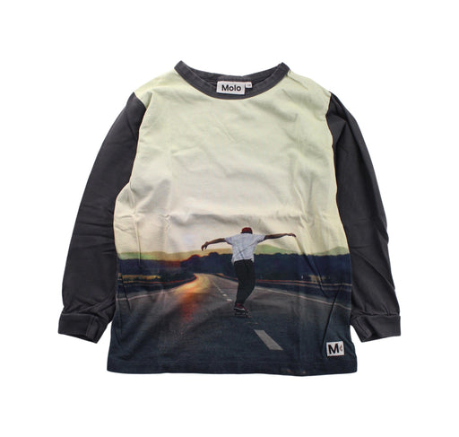 A Black Crewneck Sweatshirts from Molo in size 8Y for boy. (Front View)