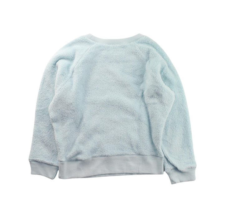 A Blue Crewneck Sweatshirts from Abercrombie & Fitch in size 5T for neutral. (Back View)