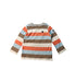 A Multicolour Long Sleeve T Shirts from Miki House in size 18-24M for boy. (Front View)