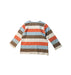 A Multicolour Long Sleeve T Shirts from Miki House in size 18-24M for boy. (Back View)