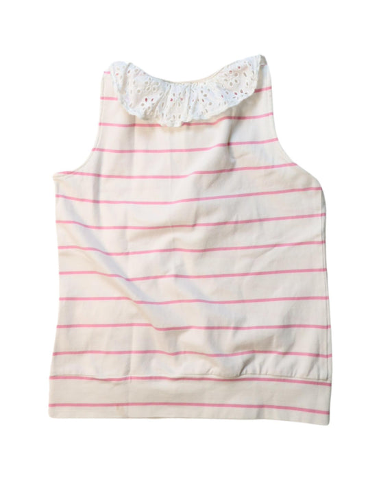 A White Sleeveless Tops from Nicholas & Bears in size 8Y for girl. (Back View)