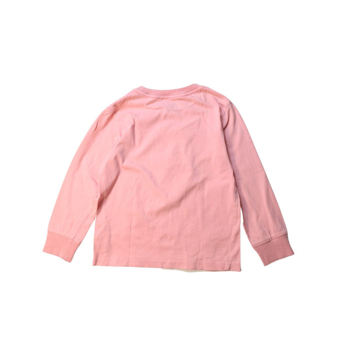 A Pink Long Sleeve Tops from Polo Ralph Lauren in size 5T for girl. (Back View)
