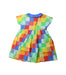 A Multicolour Short Sleeve Dresses from Little Bird in size 3T for girl. (Back View)
