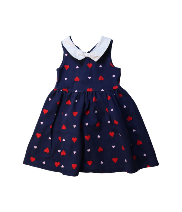 A Multicolour Sleeveless Dresses from Janie & Jack in size 4T for girl. (Front View)