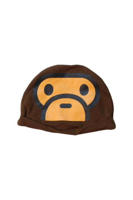 A Brown Hats Beanies & Caps from BAPE KIDS in size O/S for neutral. (Front View)