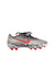 A Grey Cleats/Soccer Shoes from Nike in size 7Y for boy. (Front View)