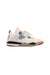 A White Sneakers from Air Jordan in size 7Y for boy. (Front View)