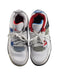 A White Sneakers from Air Jordan in size 7Y for boy. (Back View)