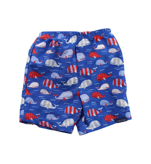 A Blue Swim Shorts from Jojo Maman Bébé in size 6-12M for boy. (Front View)