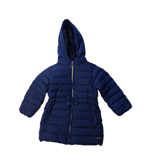 A Blue Puffer/Quilted Coats & Outerwear from Chickeeduck in size 2T for girl. (Front View)
