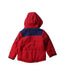 A Blue Puffer/Quilted Jackets from Chickeeduck in size 2T for boy. (Back View)