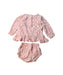 A Pink Shorts Sets from Kate Spade in size 12-18M for girl. (Back View)