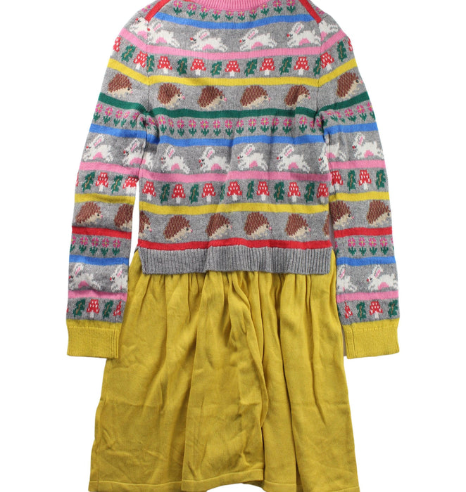 A Multicolour Sweater Dresses from Boden in size 7Y for girl. (Back View)