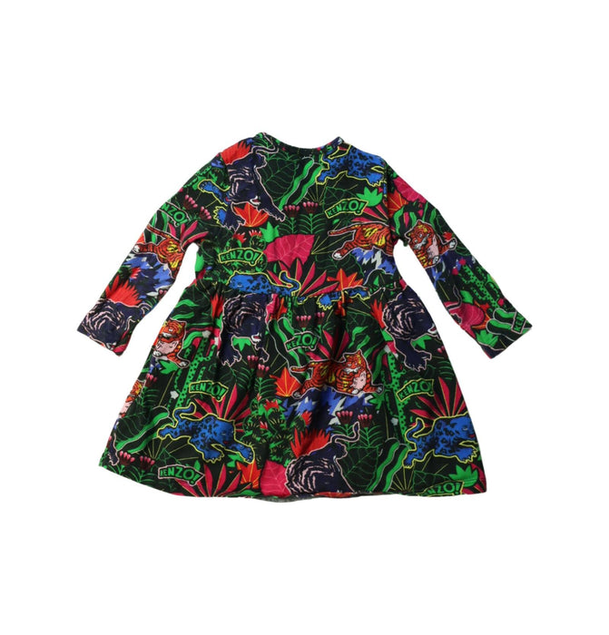 A Multicolour Long Sleeve Dresses from Kenzo in size 12-18M for girl. (Back View)
