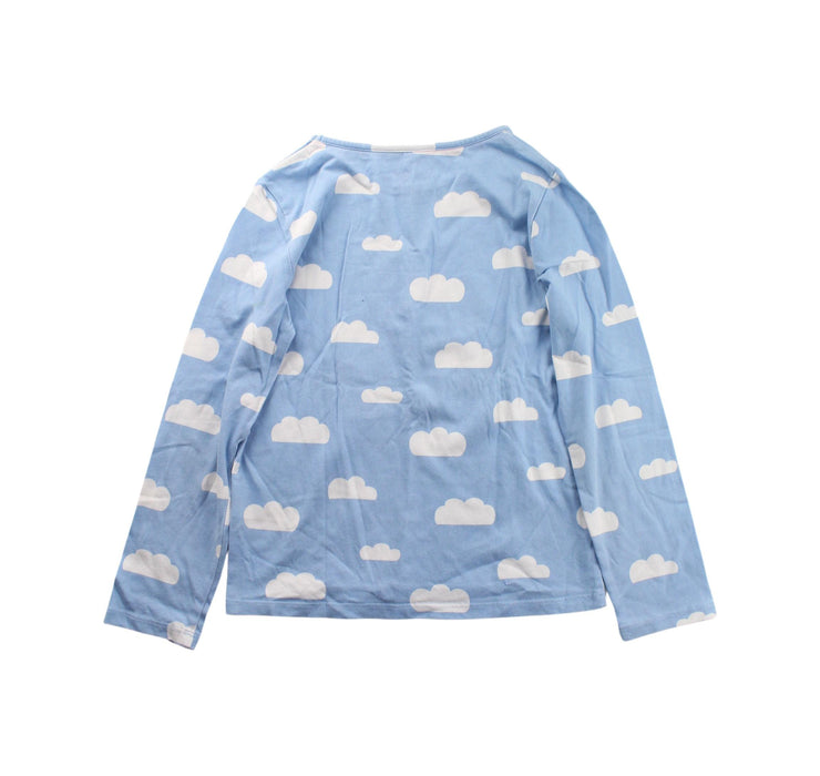 A Blue Long Sleeve T Shirts from Boden in size 7Y for girl. (Back View)