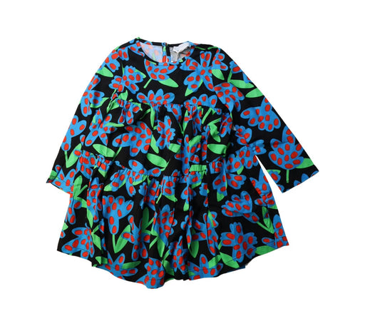 A Multicolour Long Sleeve Dresses from Stella McCartney in size 4T for girl. (Front View)