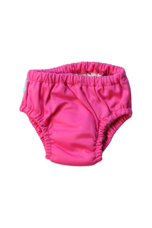 A Pink Swim Diapers from Charlie Banana in size O/S for girl. (Front View)