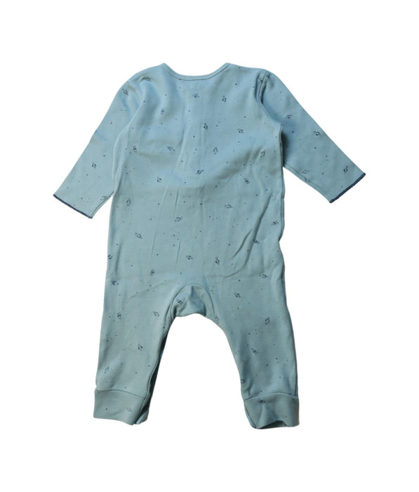 A Blue Long Sleeve Jumpsuits from Pehr in size 6-12M for boy. (Back View)