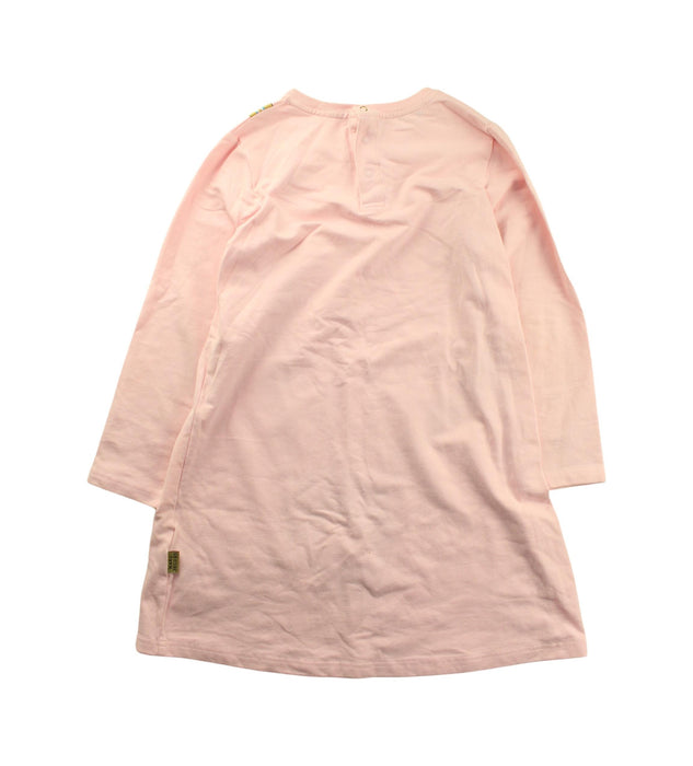 A Pink Long Sleeve Dresses from Little Marc Jacobs in size 8Y for girl. (Back View)