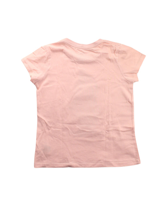 A Pink Short Sleeve T Shirts from Polo Ralph Lauren in size 7Y for girl. (Back View)