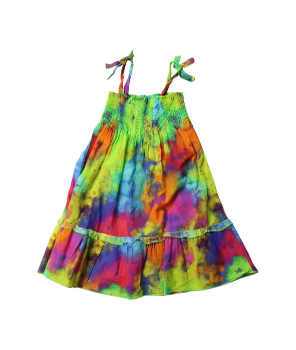 A Multicolour Sleeveless Dresses from Vilebrequin in size 2T for girl. (Back View)