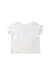 A White Short Sleeve T Shirts from Nordstrom in size 0-3M for neutral. (Back View)