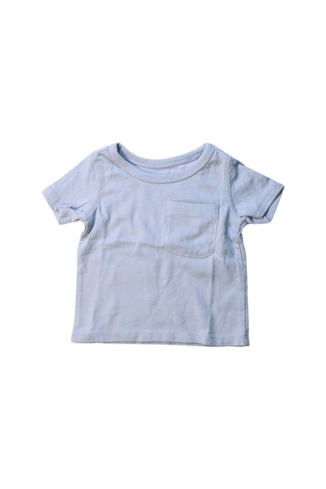 A Blue Short Sleeve T Shirts from Nordstrom in size 0-3M for neutral. (Front View)