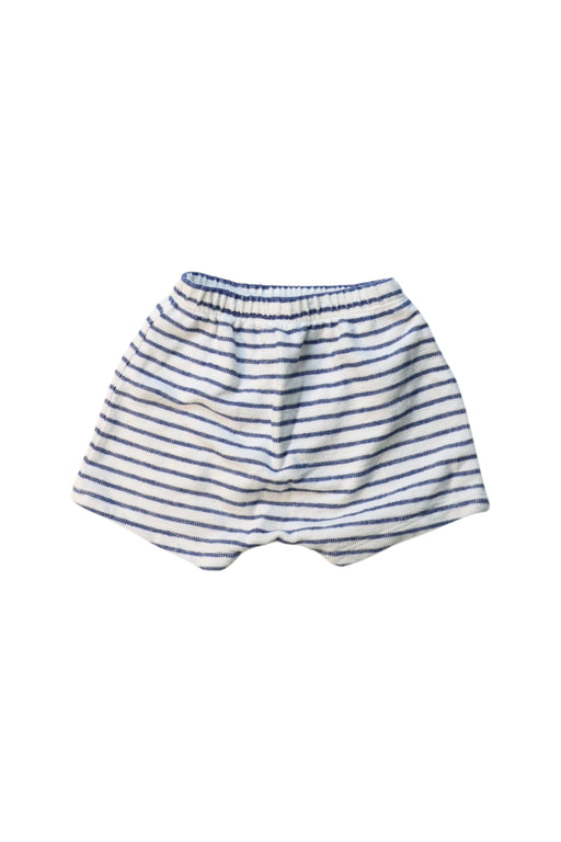 A Blue Shorts from Bout'Chou in size 3-6M for boy. (Front View)