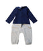 A Blue Long Sleeve Jumpsuits from Mayoral in size 3-6M for boy. (Back View)