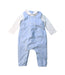 A White Long Sleeve Jumpsuits from Mayoral in size 3-6M for neutral. (Front View)