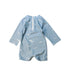 A Blue Swimsuits from Toshi in size 3-6M for boy. (Back View)