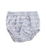 A Blue Bloomers from Pottery Barn in size 3-6M for boy. (Front View)