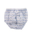 A Blue Bloomers from Pottery Barn in size 3-6M for boy. (Back View)