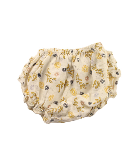 A Ivory Bloomers from Velveteen in size 0-3M for girl. (Front View)