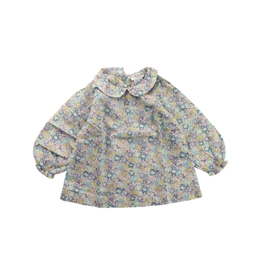 A Multicolour Long Sleeve Tops from Cyrillus in size 6-12M for girl. (Front View)