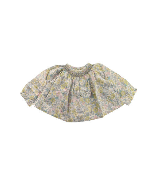 A Multicolour Long Sleeve Tops from Bonpoint in size 3-6M for girl. (Front View)