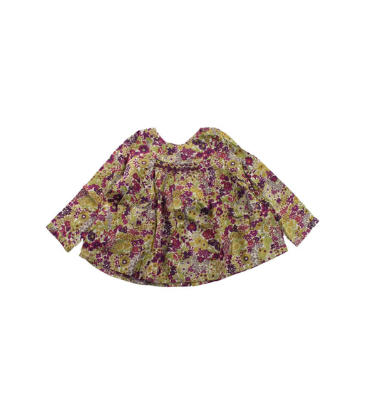 A Multicolour Long Sleeve Tops from Bonpoint in size 6-12M for girl. (Front View)